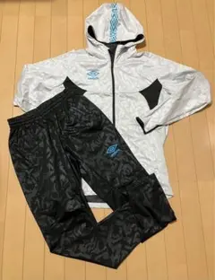 【美品】umbro ウインドブレーカー ジャージ 上下セット レディース