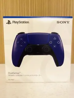PlayStation5 DualSense ワイヤレスコントローラー 青
