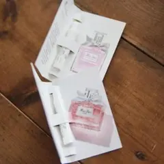 DIOR 新品 サンプル 2個 ミス ディオール パルファン ブルーミングブーケ