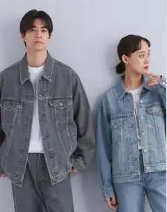 【新品】Levi's GRL別注リラックスフィット デニムジャケット