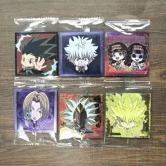 HUNTER×HUNTER　ハンターハンター　ウエハース　シール　６点セット
