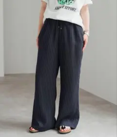 Spick&Span　ジョーゼットイージーパンツ　36