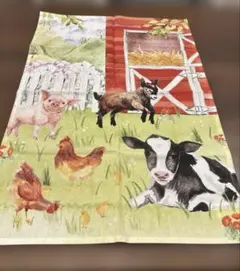 【新品・未使用】動物柄のティータオル