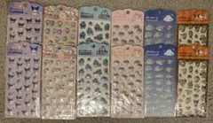 正規品　サンリオ ぷくっとシール 全種類 6種セット 2個ずつ12個
