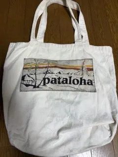 ハワイ限定⭐️Patagonia pataloha トートバッグ ホワイトのサムネイル