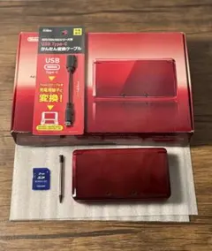【箱あり】ニンテンドー Nintendo 3DS 本体　フレアレッド