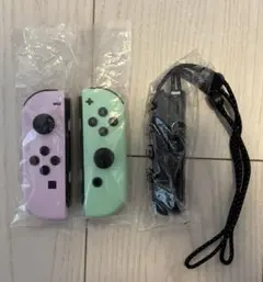 Joy-Con(L) パステルパープル/(R) パステルグリーン コントローラー