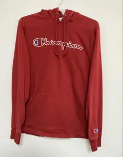 Champion チャンピオン フード付パーカー レッドM
