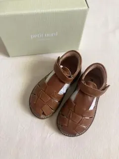 【Petit nord】classic sandal サンダル 本革 23のサムネイル