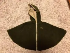 美品 べべ ポンチョ リバーシブル