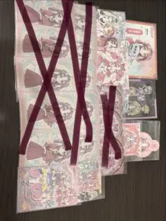 小林みくる　キュアミスティック　まとめ売り　極楽湯　グミカード　コースター