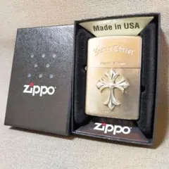 ブルーチタン】立体シルバーアンティッククロス 新品・未使用❗️貴重 