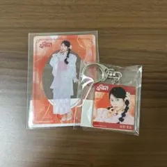 CUTIE STREET 佐野愛花 D賞アクリルキーホルダー、G賞クリアカード