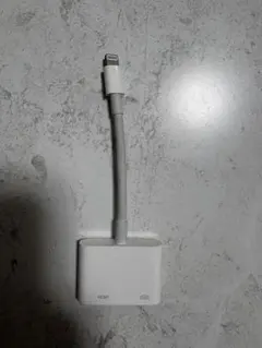 Apple 純正品　Lightning HDMI変換アダプタ　スマホテザリング