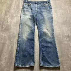 Levi's オレンジタブ フレアデニム ブーツ カット ヒゲ フェード