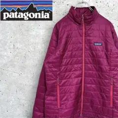802 【USA規格】パタゴニア　ナノパフジャケット プリマロフト　化繊ダウン