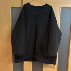 オーバーサイズ キルティングジャケット ブラック