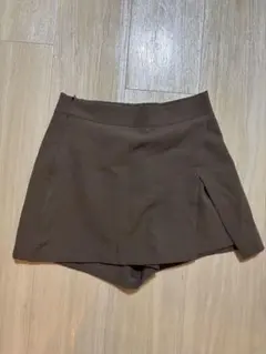 【新品】Dazyラップ風 ミニスカート ブラウン