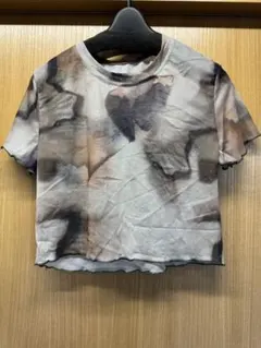 Dazy クロップドTシャツ XL マルチカラー