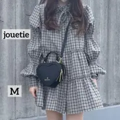 jouetie ジュエテイー　ティアードBIGチュニックシャツワンピース M