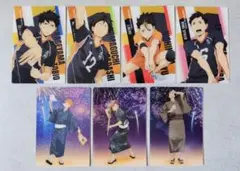 ハイキュー!! ウエハース第5弾 烏野高校 7枚まとめ売り