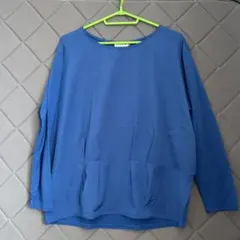 LEPSIM 青 長袖 Tシャツ L