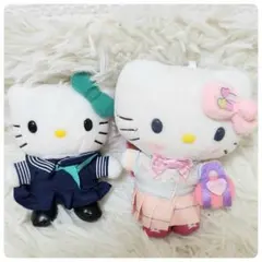 キティちゃん、ぬいぐるみ 制服 ランドセル セーラー - メルカリ