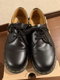 Dr.Martens 3ホールシューズ サイズUK4 ブラック レザー