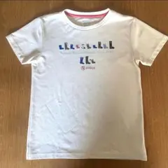 150cm★AIGLE エーグル　ブーツプリント Tシャツ 吸水速乾のサムネイル