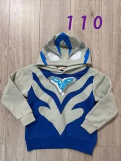 ☆新品☆ ウルトラマンテオ　なりきり　パーカー　フード　トレーナー　キッズ