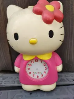 ハローキティ 置時計 キャラクター型
