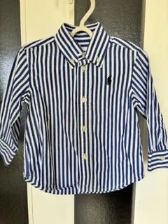 Ralph Lauren ボタンダウンシャツ ストライプ　ラルフローレン　18m