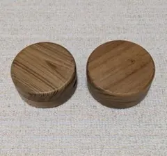 木製蓋付き　ジュエリーボックス　マザーハウス　２個セット