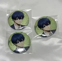 ブルーロック バレエコア グリッター缶バッジ 潔世一