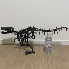 古銅 ワニ 置物 中国美術 アンティーク 緑青 ブロンズ 魔除け 招財