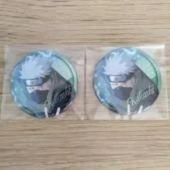 NARUTO　ぴえろ　渾身の一撃　缶バッジ　はたけカカシ　カカシ　2点