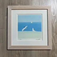 Akio.w 版画 額装品 305/800 - メルカリ