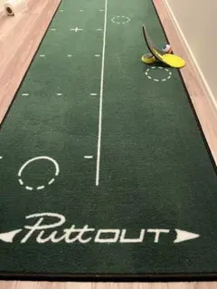 PuttOUT パットアウト ラージ パターマット3.6m - メルカリ