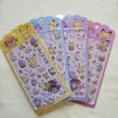 CANDY BONBON ポケモン 4枚 ボンボンドロップシール 韓国限定 正規