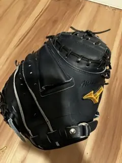 ミズノプロ　硬式用キャッチャーミット　Mマーク　旧タグラベル　キップレザー MIZUNO（ミズノ）限定 軟式用キャッチャーミット グローバル