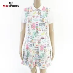訳あり 新品 MU SPORTS ワンピース 40 LOP1012 M ゴルフ - メルカリ