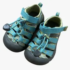 【美中古品】KEEN Newport H2 キッズサンダル 15cm