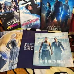 アクション映画パンフ6冊＋チラシ系5枚まとめ売り M:I他