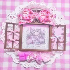 硬質ケースデコ ホイップデコ ケースデコ レースデコ トレカケース NO.320