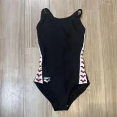 arena 競泳水着 J-7サイズ ネイビー レッド
