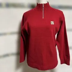 Munsingwear レッド 長袖ポロシャツ Lサイズ - メルカリ