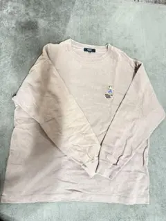 BEAMS HEART / ハイキング刺繍 ロングスリーブ Tシャツ