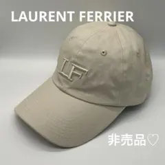 【非売品】ローランフェリエ ベースボールキャップ 刺繍 ベージュ レディース