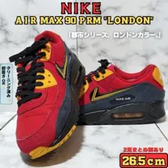NIKE AIR MAX 90 PRM LONDON 赤 26.5cm