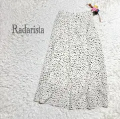 ラダリスタ　ロングスカート　フレア　Lサイズ　オフィスカジュアル　着心地楽々